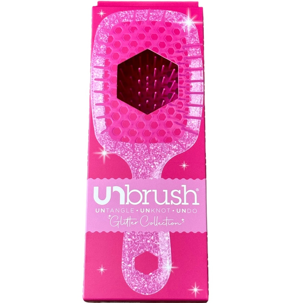 UNbrush Detangling Hair Brush Glitter Collection